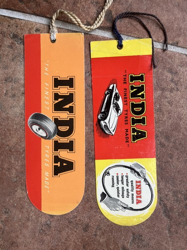 Pair vintage india car - of,