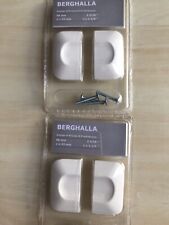 Ikea BERGHALLA Handles - White 56mm - 4 Handles - Kitchen, Bedroom, Living Room