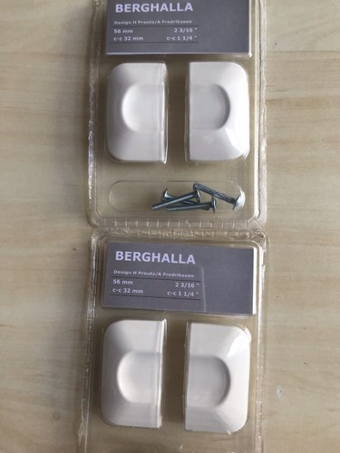 Ikea berghalla handles white - ikea,