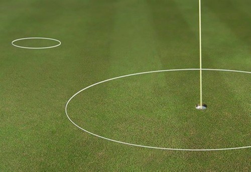 Golf putting green - jl, chipping