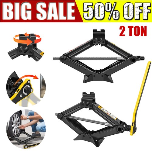 Ton wind scissor jack - up,