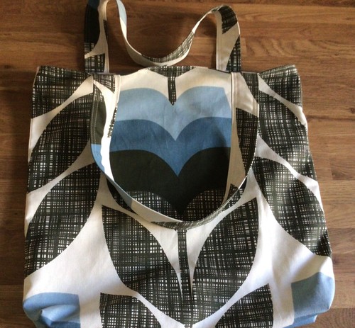 Large boxy tote shopper - large,