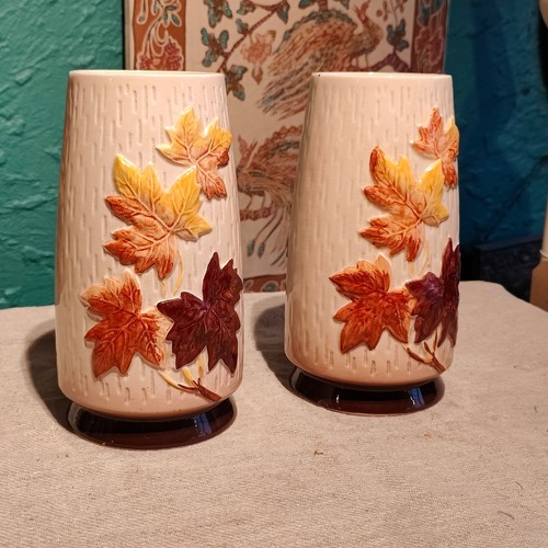 Sylvac porcelain autumnal - porcelain, leaf