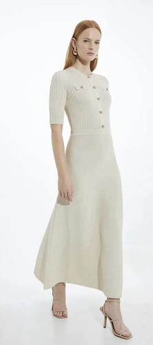 Karen millen natural - , rib