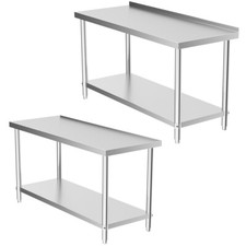 120cm Stainless Steel WorkTop