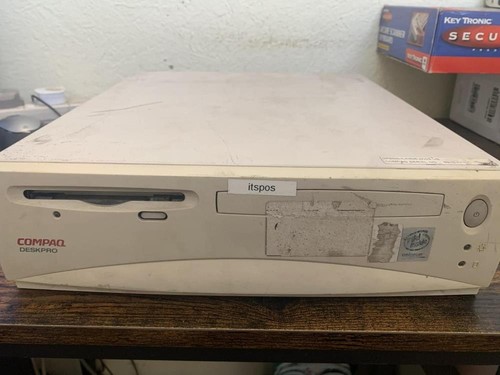 Compaq deskpro vintage desktop - deskpro,