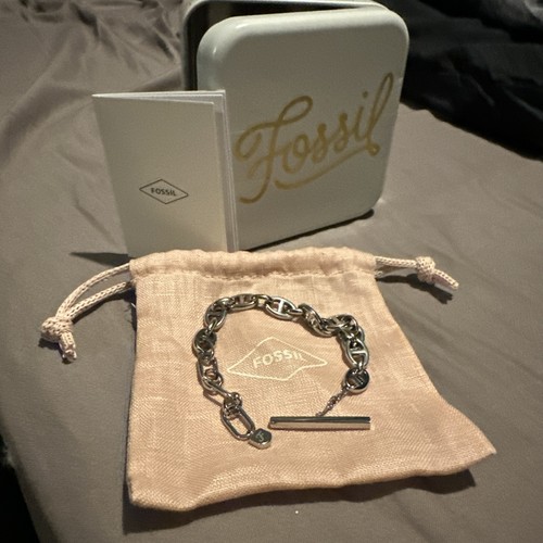 Fossil bracelet with box and - with,