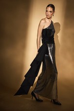 Coast Silver Maxi Dress Womens Party Dresses