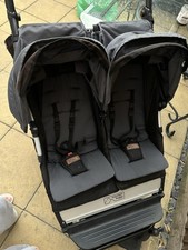 Mountain Buggy Double with 1 Carrycot 