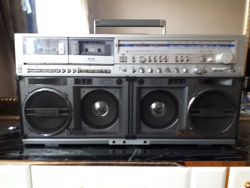 Sharp 777 boombox - sharp,