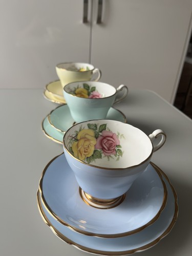Harrowby vintage tea set trio - harrowby,