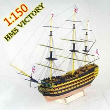 Wooden 'HMS VICTORY - 1765' Battle Ship Model Maket 3D puzzle DIY kit