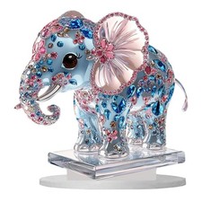 Desktop Statue Desktop Figurine Decor Decoration Cute Art Gifts Elephant Statue