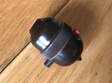 Vintage Brown Bakelite Hanging Pear Switch For Lamps Etc.