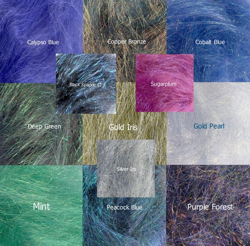 Angelina hot fix fibres - hot,