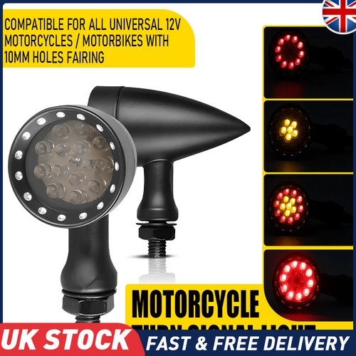 Motorcycle black amber - motorcycle,