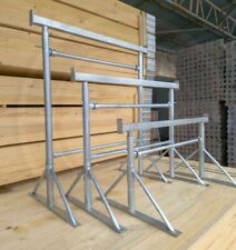 Pair of Builders Trestle Size 1, 2 & 3 - Heavy Duty Zinc Plated - 24hr Delivery