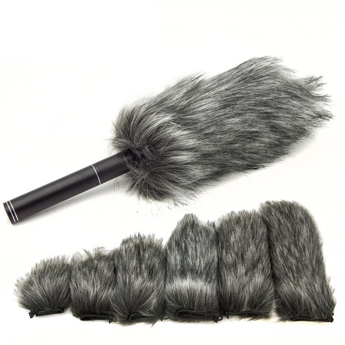 Furry windscreen wind muff - furry,