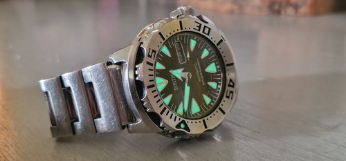 Seiko black monster 2nd gen - monster,