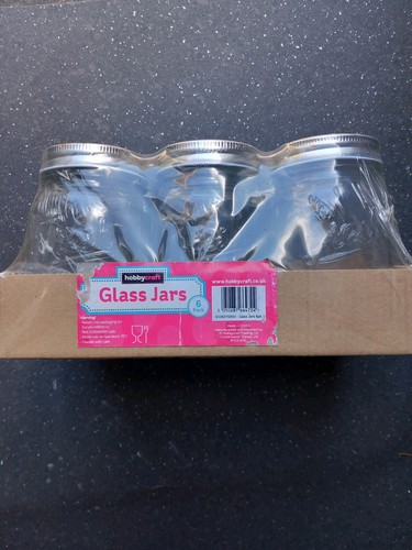Brand new glass storage - brand, jars