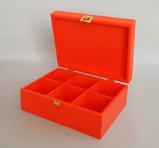 Wooden Box Tea Bag Organiser