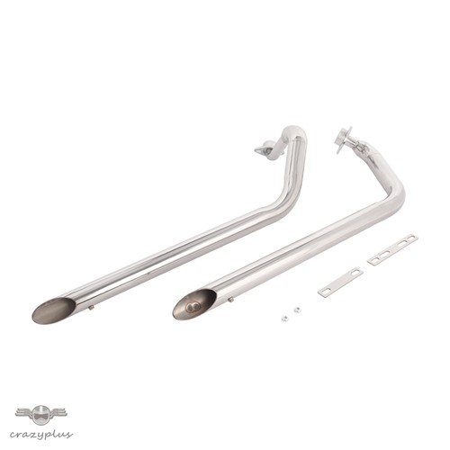 Silver exhaust header - silver,