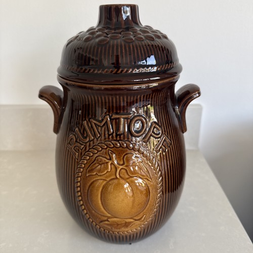 Rumtopf west german lidded - rumtopf,