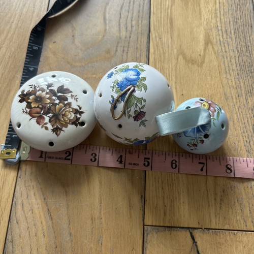 Vintage pot pourri pomanders - vintage,