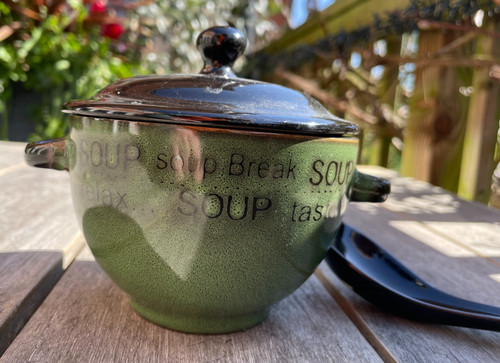 Leonardo soup bowl with lid - with, &