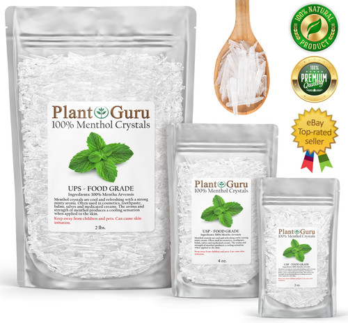 Menthol crystals mentha - menthol,