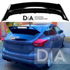 GLOSS REAR BOOT ROOF SPOILER EXTENSION WING FOR FORD FOCUS RS STYLE 2012-18 MK3