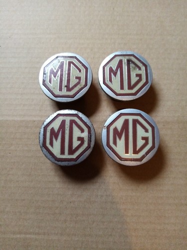 Mgf alloy wheel centre caps - alloy,