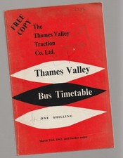 THAMES VALLEY BUS TIMETABLE