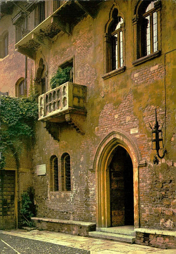 C1960s juliet balcony verona - juliet's,