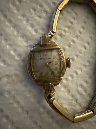 Bulova gold manual wind - bulova, watch