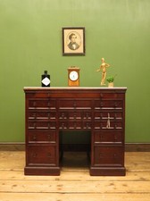 Victorian Mahogany Collectors Desk