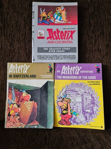 Asterix books vintage - x,