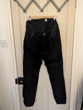 Edwin Black Jeans - 34W 32L - Regular Tapered Fit -E505 - Made in Japan