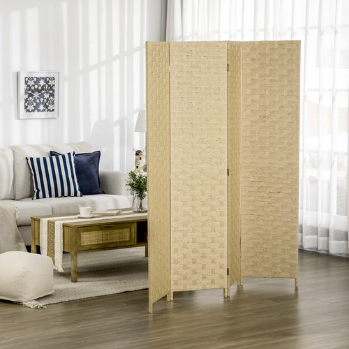 Panel folding wall divider - 4-panel,