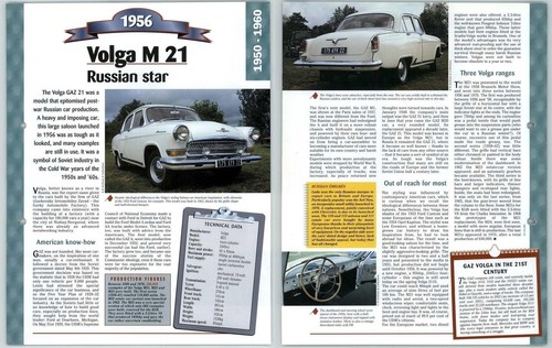 Volga 1950 1960 a - m, 1950/1960