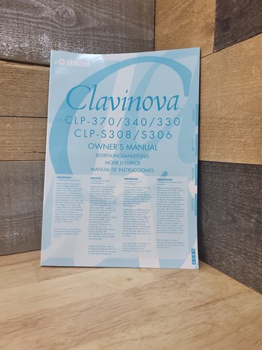 Yamaha clavinova clp 370 340 - clp,