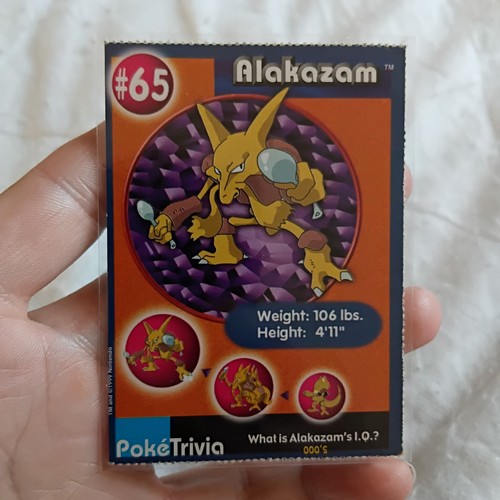 Pokemon poketrivia alakazam - pokemon,