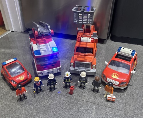 Playmobil fire bundle - playmobil,