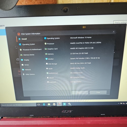 Acer aspire a315 6 - acer, 15.6"