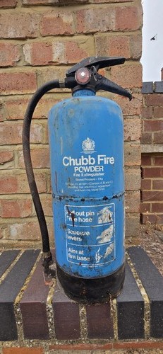 Vintage chubb fire powder - vintage,