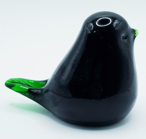 Green vintage murano style mid - green,