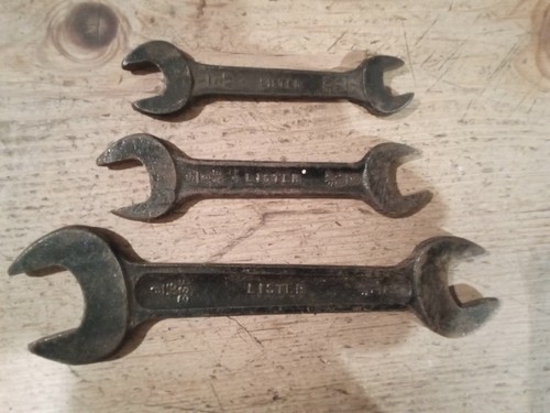 Vintage lister old spanners - lister,
