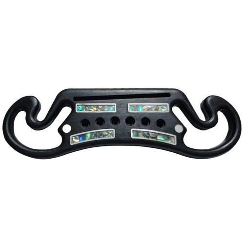 Ebony guitar bridge - ebony,