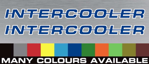 Intercooler window decals - window, /