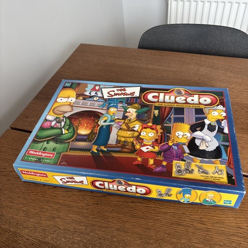 Simpsons cluedo board game - simpsons, the